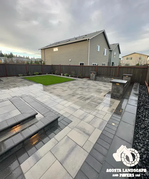 Paver Driveway & Backyard Project